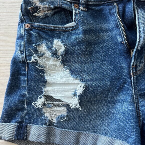 American Eagle High Rise Denim Shorts - Picture 5 of 9